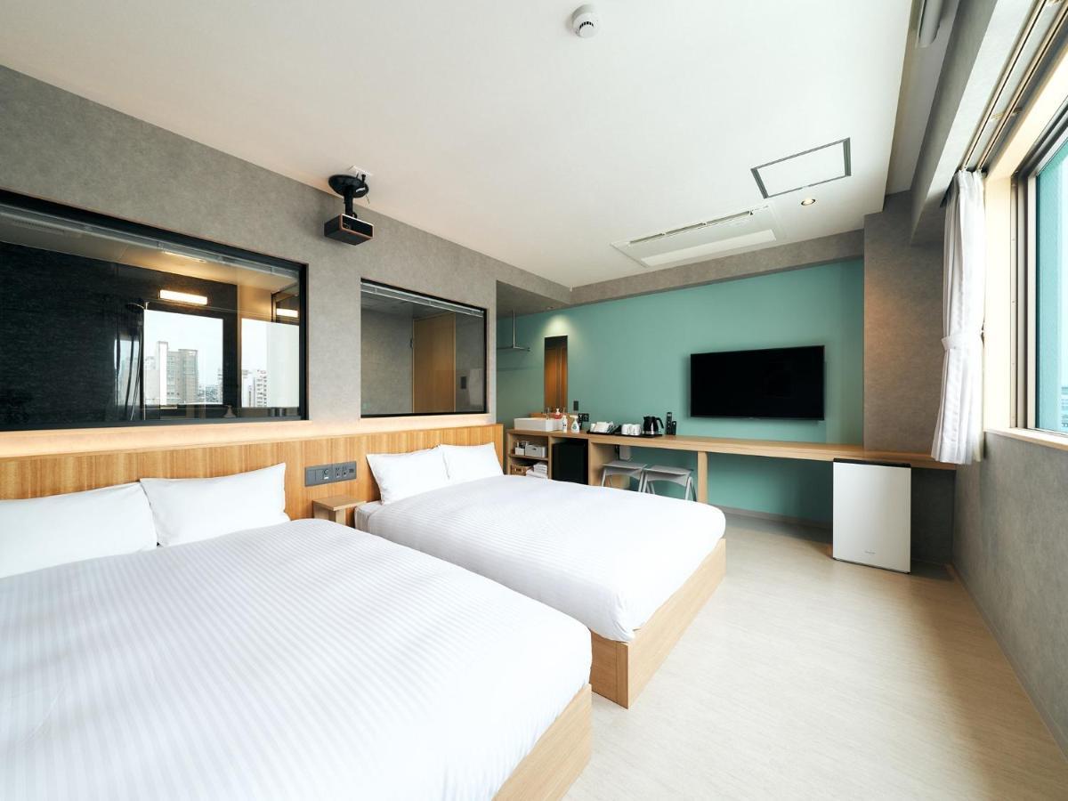 Rakuten Stay Naha-Tomarifuto 7F Twin Room Luaran gambar